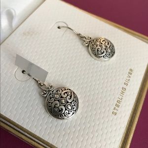 Annika Witt Sterling Silver Round Dangle Earrings